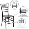 image:imageFlash Furniture 2 Pack HERCULES Series Champagne Resin Stacking Chiavari ChairBlack