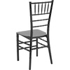 image:imageFlash Furniture 2 Pack HERCULES Series Champagne Resin Stacking Chiavari ChairBlack