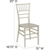 image:imageFlash Furniture 2 Pack HERCULES Series Champagne Resin Stacking Chiavari ChairChampagne