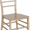 image:imageFlash Furniture 2 Pack HERCULES Series Champagne Resin Stacking Chiavari ChairGold
