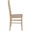 image:imageFlash Furniture 2 Pack HERCULES Series Champagne Resin Stacking Chiavari ChairGold