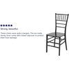 image:imageFlash Furniture 2 Pack HERCULES Series Champagne Resin Stacking Chiavari ChairMahogany