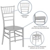 image:imageFlash Furniture 2 Pack HERCULES Series Champagne Resin Stacking Chiavari ChairSilver