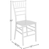 image:imageFlash Furniture 2 Pack HERCULES Series Champagne Resin Stacking Chiavari ChairSilver