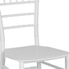 image:imageFlash Furniture 2 Pack HERCULES Series Champagne Resin Stacking Chiavari ChairWhite