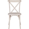 image:imageFlash Furniture 2pack Advantage White Resin XBack ChairWhite