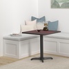 image:imageFlash Furniture 30 Square Mahogany Laminate Table Top with 22 x 22 Table Height BaseMahogany