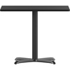 image:imageFlash Furniture 36 Square Natural Laminate Table Top with 30 x 30 Table Height BaseBlack