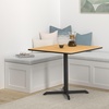 image:imageFlash Furniture 36 Square Natural Laminate Table Top with 30 x 30 Table Height BaseNatural