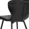 image:imageFlash Furniture 4 Pack Bristol Contemporary Upholstered Chair in Black VinylBlack Vinyl