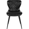 image:imageFlash Furniture 4 Pack Bristol Contemporary Upholstered Chair in Black VinylBlack Vinyl