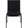 image:imageFlash Furniture 4 Pack HERCULES Series Heavy Duty Black Dot Fabric Stack ChairBlack Patterned Fabric