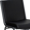 image:imageFlash Furniture 4 Pack HERCULES Series Heavy Duty Black Dot Fabric Stack ChairBlack Vinyl