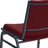 image:imageFlash Furniture 4 Pack HERCULES Series Heavy Duty Black Dot Fabric Stack ChairBurgundy Patterned Fabric