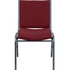 image:imageFlash Furniture 4 Pack HERCULES Series Heavy Duty Black Dot Fabric Stack ChairBurgundy Patterned Fabric