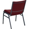 image:imageFlash Furniture 4 Pack HERCULES Series Heavy Duty Black Dot Fabric Stack ChairBurgundy Patterned Fabric