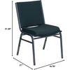 image:imageFlash Furniture 4 Pack HERCULES Series Heavy Duty Black Dot Fabric Stack ChairGreen Patterned Fabric