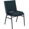 image:imageFlash Furniture 4 Pack HERCULES Series Heavy Duty Black Dot Fabric Stack ChairGreen Patterned Fabric