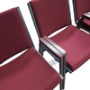 image:imageFlash Furniture 4 Pack HERCULES Series Heavy Duty Black Dot Fabric Stack ChairNavy Blue Patterned Fabric