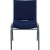 image:imageFlash Furniture 4 Pack HERCULES Series Heavy Duty Black Dot Fabric Stack ChairNavy Blue Patterned Fabric