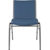 image:imageFlash Furniture 4 Pack HERCULES Series Heavy Duty Black Dot Fabric Stack ChairNavy Vinyl