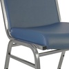 image:imageFlash Furniture 4 Pack HERCULES Series Heavy Duty Black Dot Fabric Stack ChairNavy Vinyl