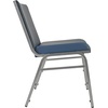 image:imageFlash Furniture 4 Pack HERCULES Series Heavy Duty Black Dot Fabric Stack ChairNavy Vinyl