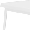 image:imageFlash Furniture Aaron Commercial Grade 2375 Square Black Metal IndoorOutdoor Bar Height TableWhite