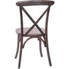 image:imageFlash Furniture Advantage Light Brown XBack ChairDark Driftwood