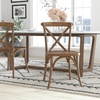 image:imageFlash Furniture Advantage Light Brown XBack ChairDark Natural
