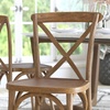 image:imageFlash Furniture Advantage Light Brown XBack ChairDark Natural