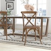 image:imageFlash Furniture Advantage Light Brown XBack ChairDark Natural