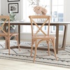 image:imageFlash Furniture Advantage Light Brown XBack ChairDriftwood