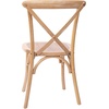 image:imageFlash Furniture Advantage Light Brown XBack ChairDriftwood
