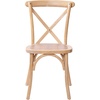 image:imageFlash Furniture Advantage Light Brown XBack ChairDriftwood