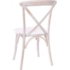 image:imageFlash Furniture Advantage Light Brown XBack ChairLime Wash