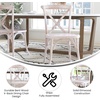 image:imageFlash Furniture Advantage Light Brown XBack ChairLime Wash