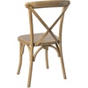 image:imageFlash Furniture Advantage Light Brown XBack ChairMedium Natural White Grain
