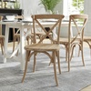 image:imageFlash Furniture Advantage Light Brown XBack ChairMedium Natural White Grain