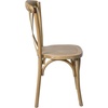 image:imageFlash Furniture Advantage Light Brown XBack ChairMedium Natural White Grain
