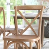 image:imageFlash Furniture Advantage Light Brown XBack ChairMedium White Grain