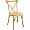 image:imageFlash Furniture Advantage Light Brown XBack ChairNatural