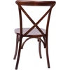 image:imageFlash Furniture Advantage Light Brown XBack ChairWalnut