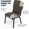 image:imageFlash Furniture Advantage Maroon Discount Church Chair  21 in WideBlack Marble FabricBlack Frame