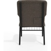 image:imageFlash Furniture Advantage Maroon Discount Church Chair  21 in WideFossil FabricBlack Frame