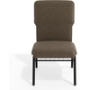 image:imageFlash Furniture Advantage Maroon Discount Church Chair  21 in WideJute FabricBlack Frame