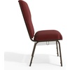 image:imageFlash Furniture Advantage Maroon Discount Church Chair  21 in WideMaroon FabricGold Vein Frame