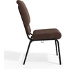 image:imageFlash Furniture Advantage Navy Church Chairs 185 in WideJava FabricBlack Vein Frame