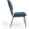 image:imageFlash Furniture Advantage Navy Church Chairs 185 in WideNavy FabricSilver Vein Frame