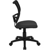 image:imageFlash Furniture Alber MidBack Black Mesh Swivel Task Office ChairGrey